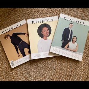 Kinfolk Magazines Vol. 15, Vol. 16 and Vol. 19